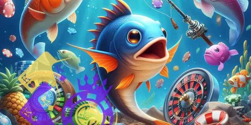 Bối cảnh game bắn cá đổi thưởng đặc sắc và sinh động 