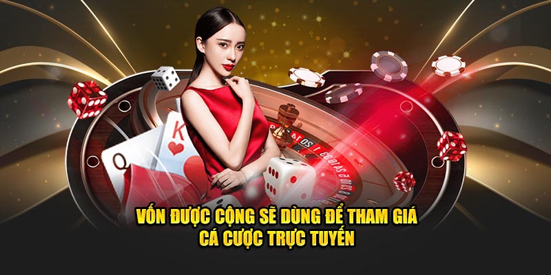 Vốn được cộng sẽ dùng để tham gia cá cược trực tuyến 