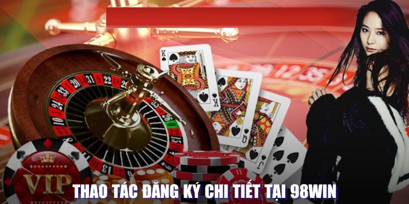 Thao tác đăng ký chi tiết tại KUBET